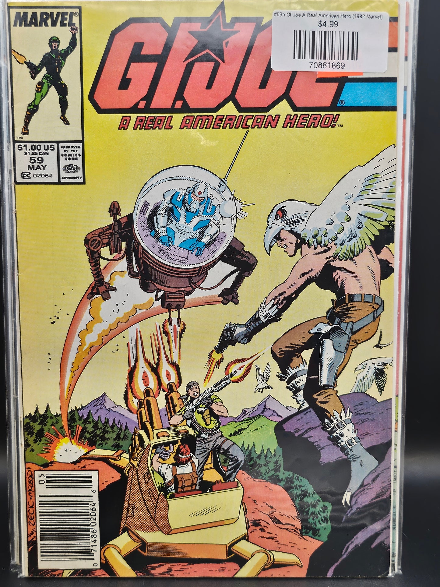#59n GI Joe A Real American Hero (1982 Marvel)