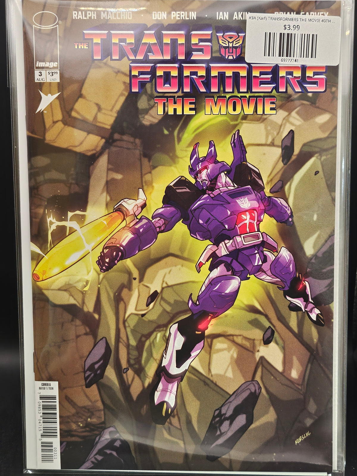 #3A (Karl) TRANSFORMERS THE MOVIE 40TH ANNIVERSARY EDITION (OF 3 KARL KERSCHL)