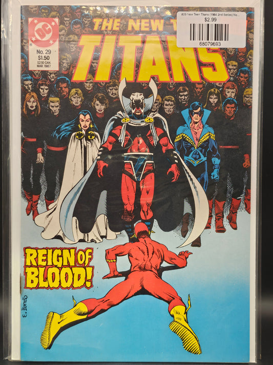#29 New Teen Titans (1984 2nd Series) New Titans