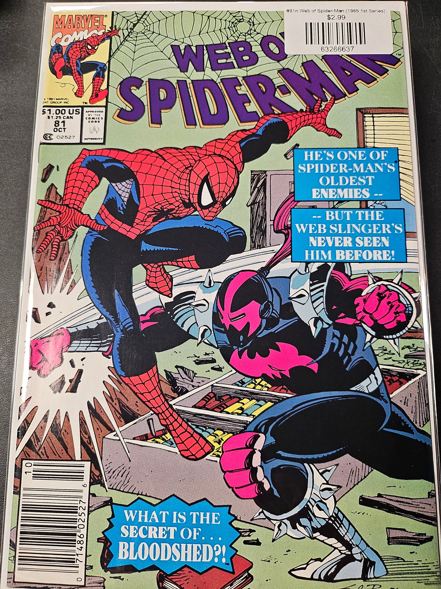 #81n Web of Spider-Man (1985 1st Series)