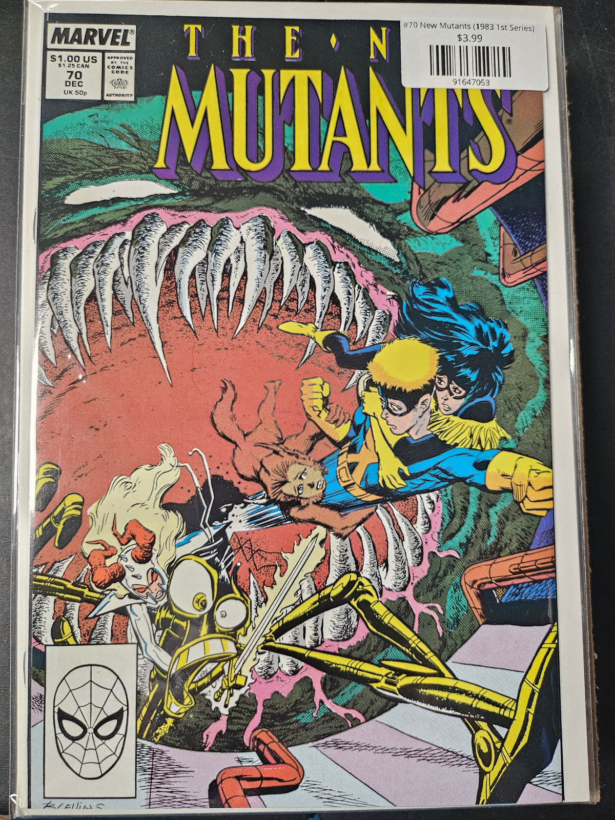 #70 New Mutants (1983 1st Series)