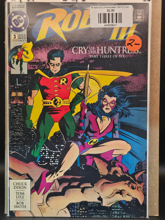 #3 Robin 3 Cry of the Huntress (1992 DC) Robin III