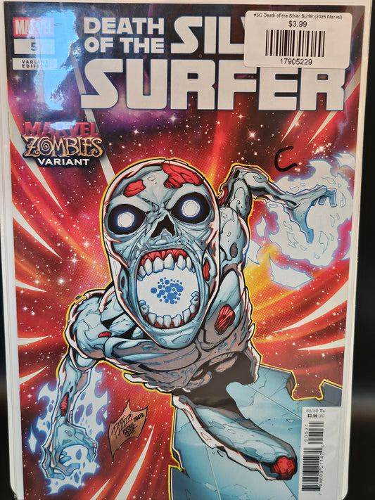 #5C Death of the Silver Surfer (2025 Marvel)