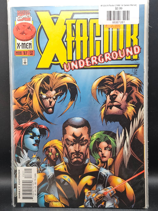 #132d X-Factor (1986 1st Series Marvel)