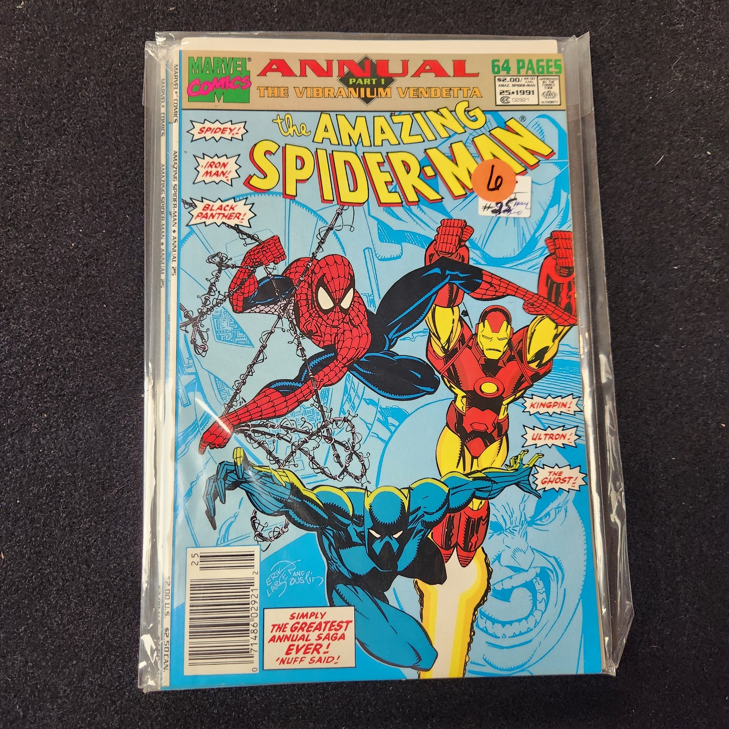 Amazing Spiderman 1963–1998 (1–441) Annual #25 (1991)