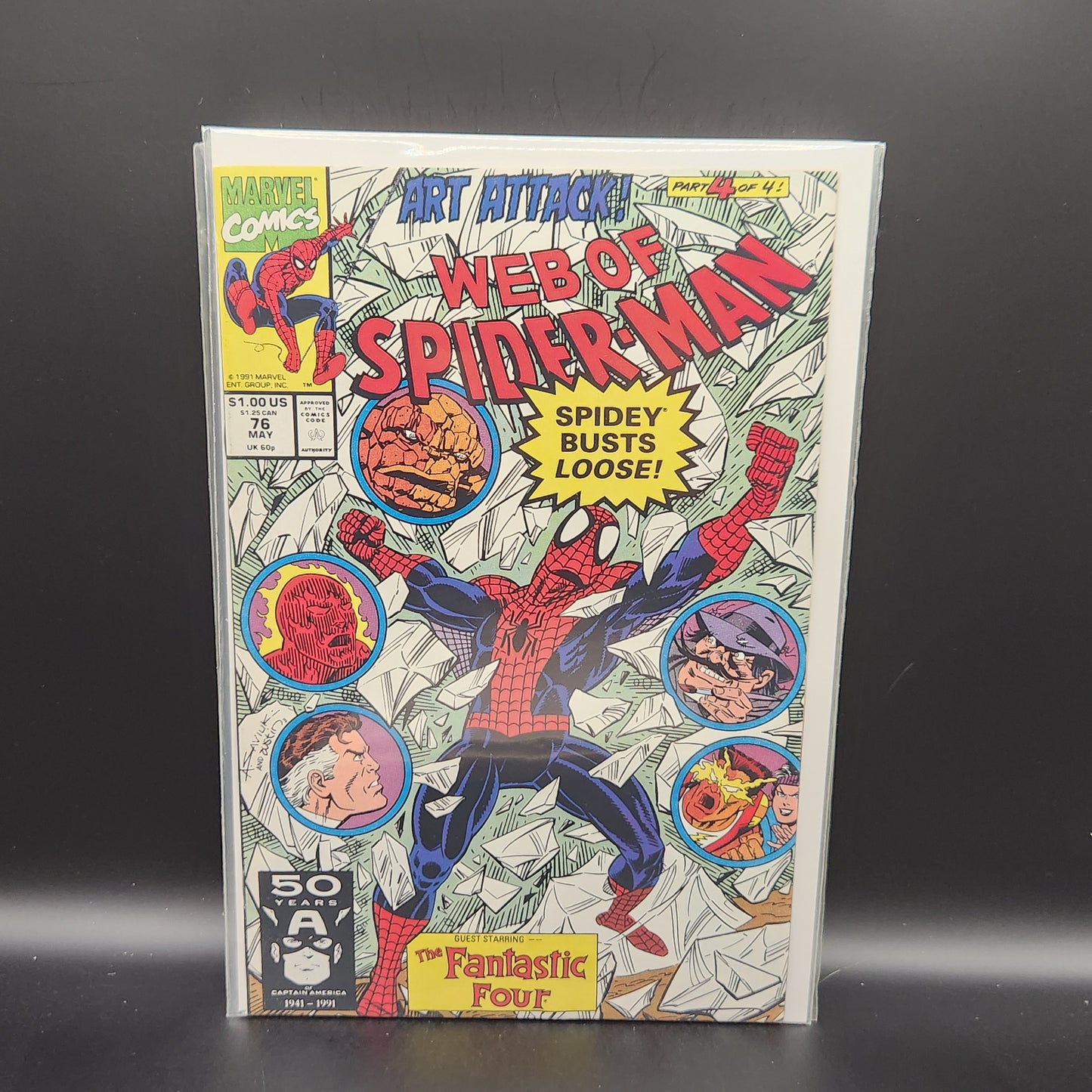 #76D Web of Spider-Man (1985 1st Series)