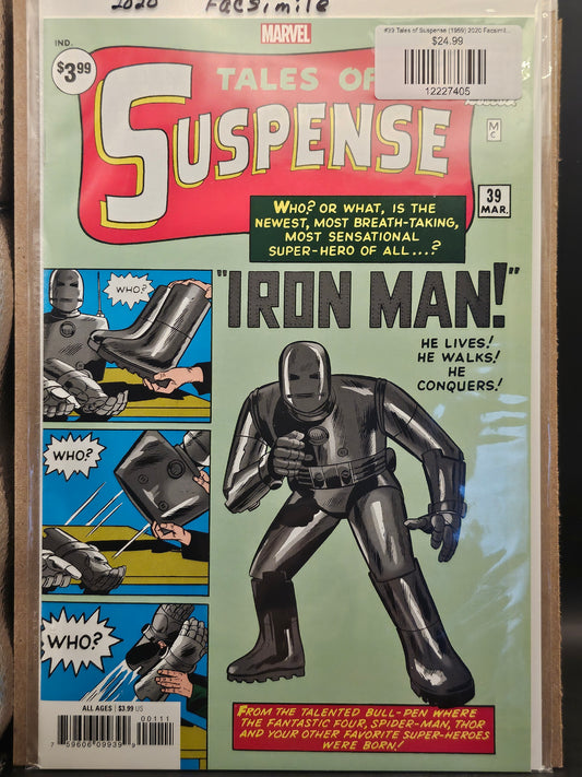 #39 Tales of Suspense (1959) 2020 Facsimile Edition