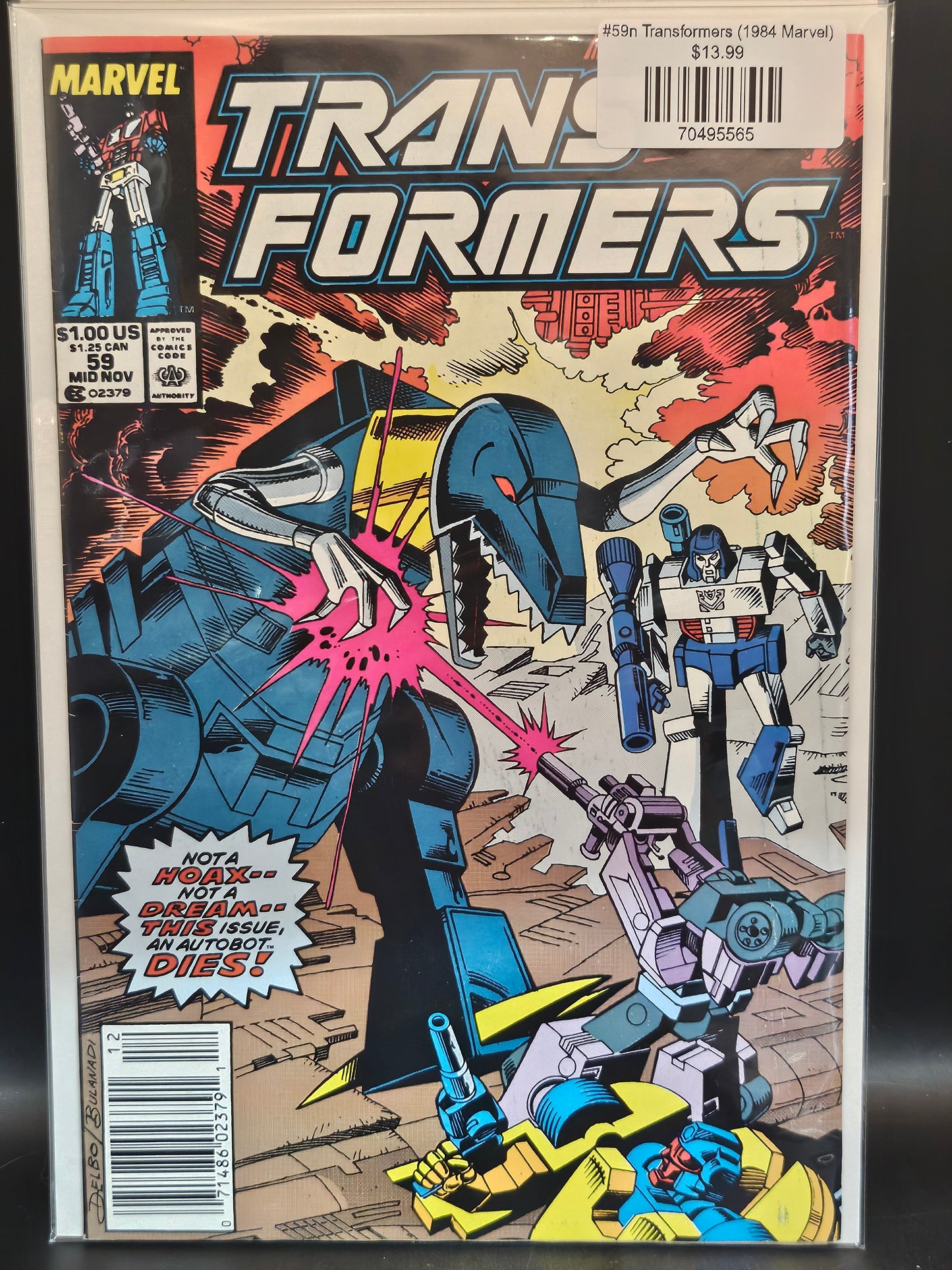 #59n Transformers (1984 Marvel)