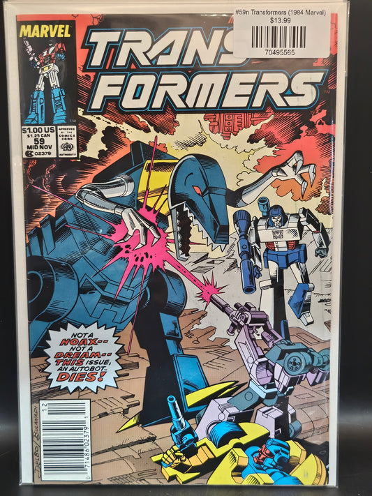 #59n Transformers (1984 Marvel)
