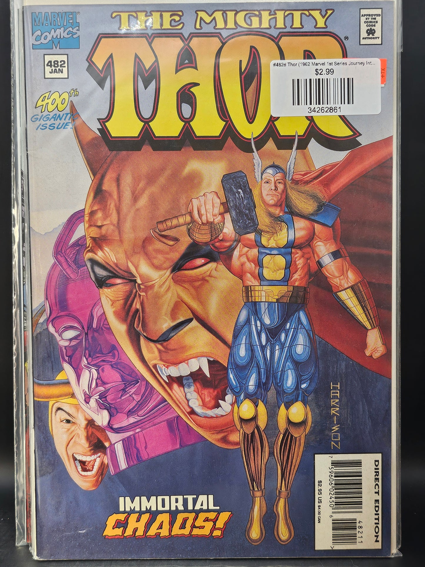 #482d Thor (1962 Marvel 1st Series Journey Into Mystery)