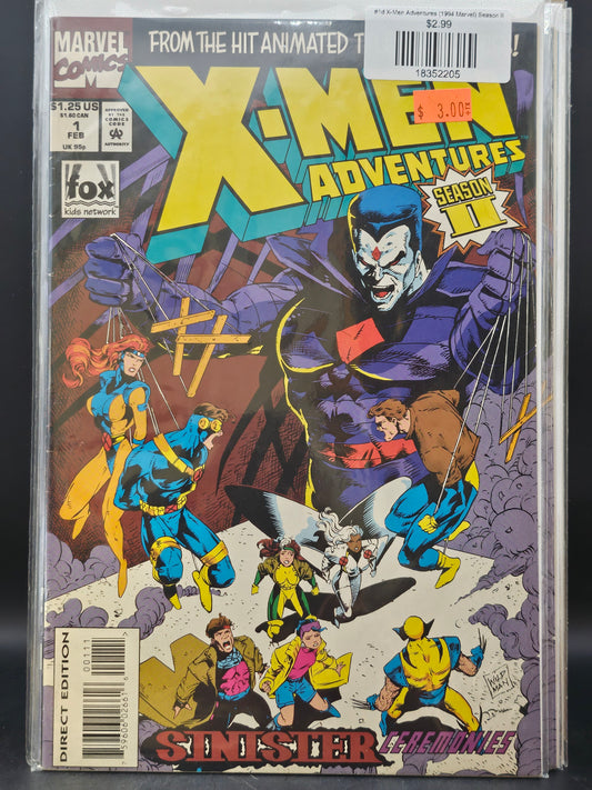 #1d X-Men Adventures (1994 Marvel) Season II
