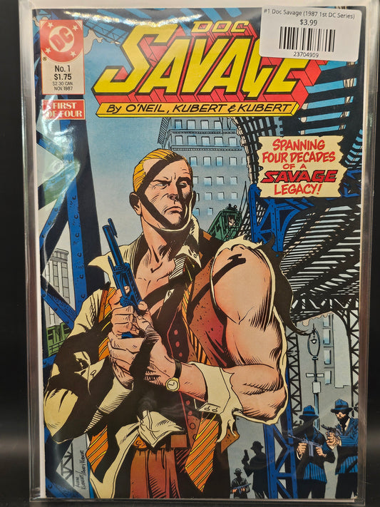 #1 Doc Savage (1987 1st DC Series)