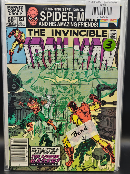 #153n Iron Man (1968 1st Series)