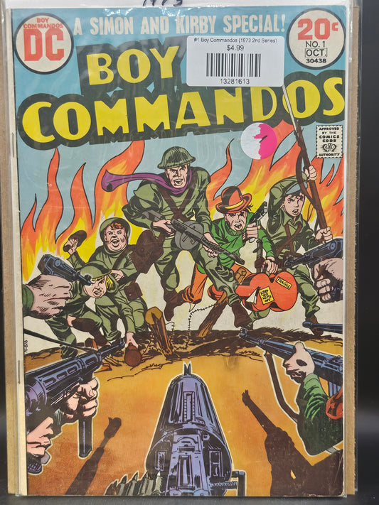#1 Boy Commandos (1973 2nd Series)