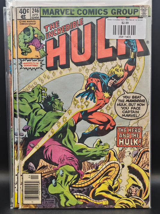 #246n Incredible Hulk (1962 Marvel 1st Series)