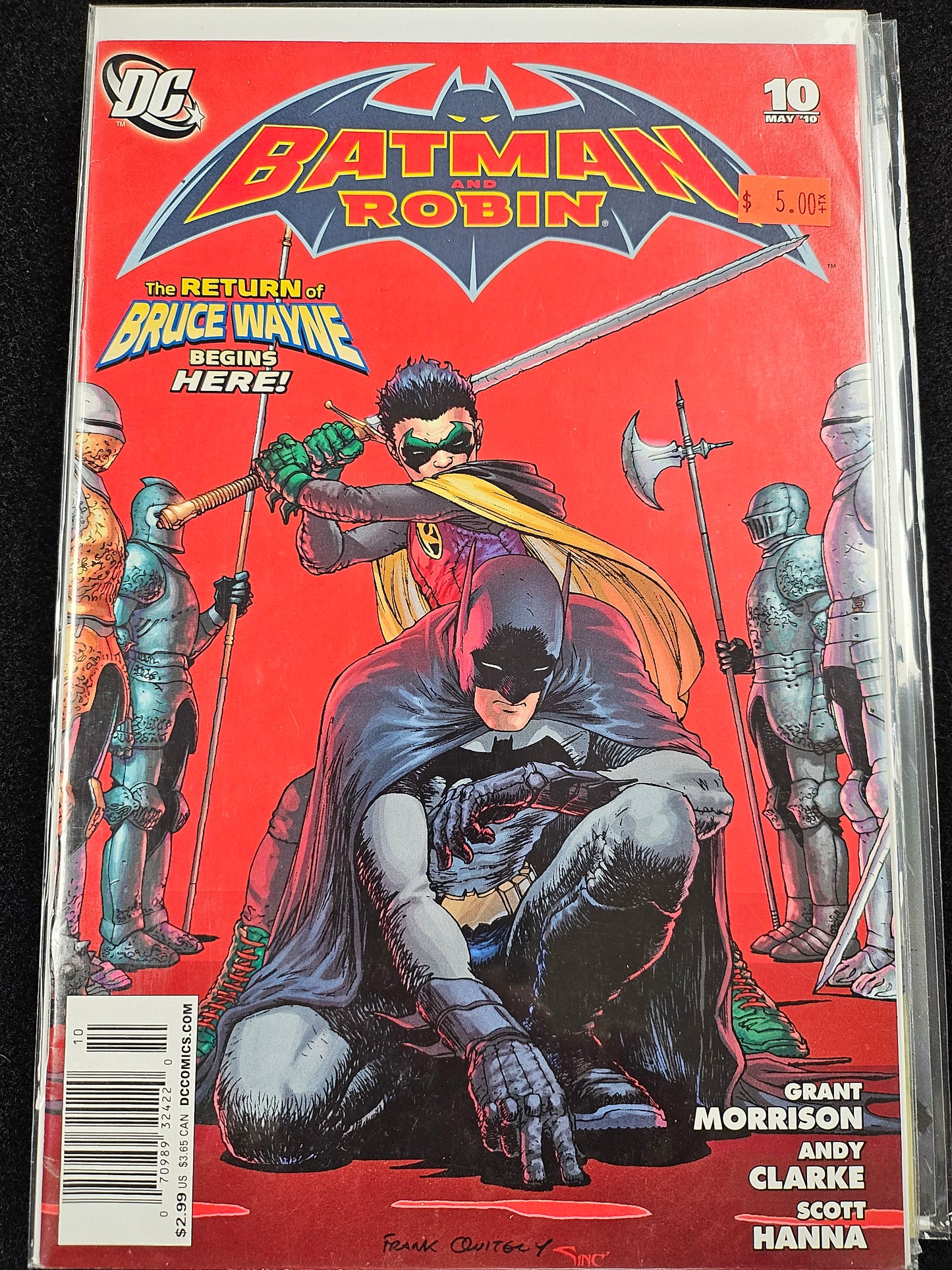 Batman and Robin – DC Comics – (2009–2011) – Volume 1 – #10 - Cover A