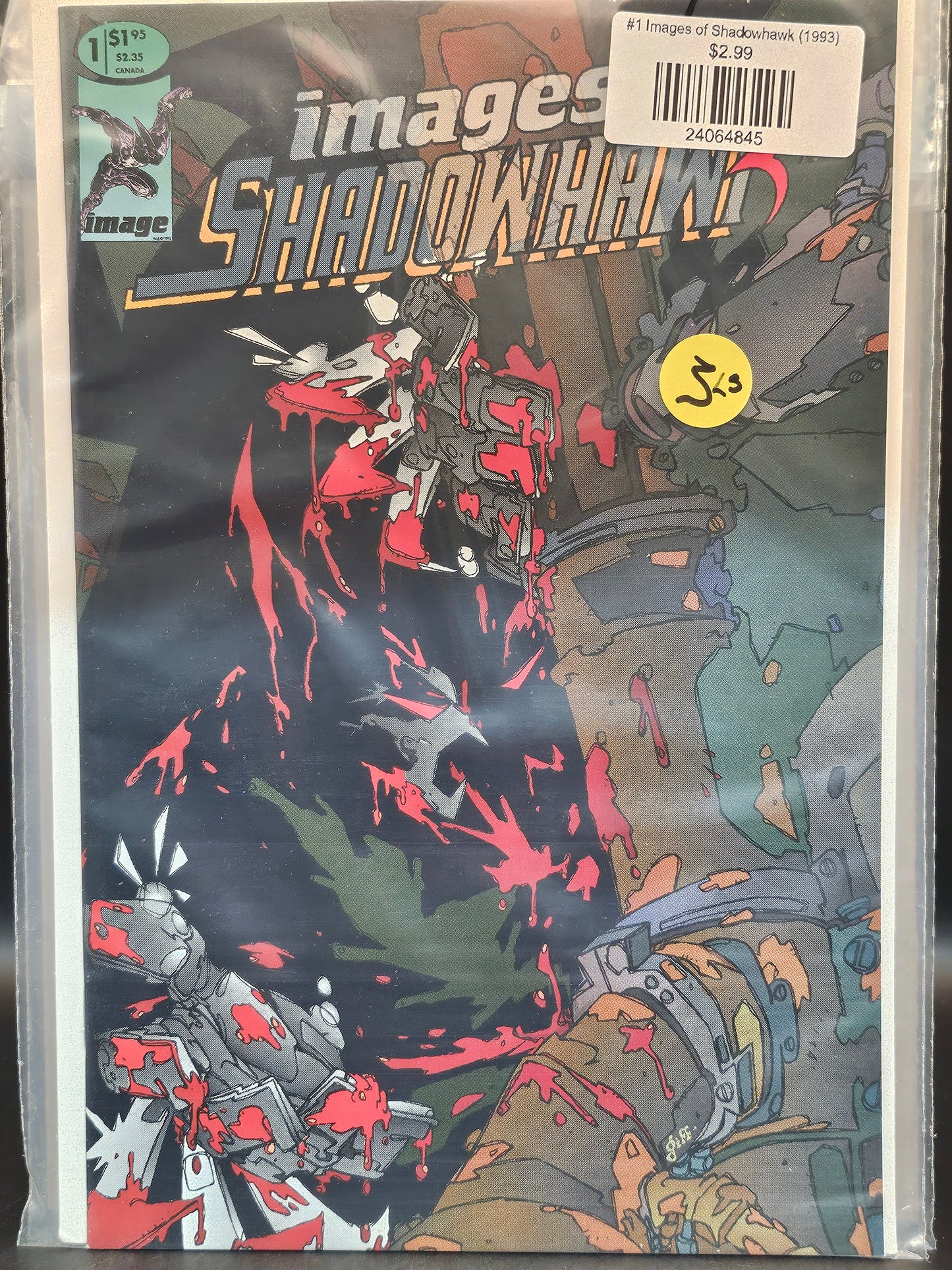 #1 Images of Shadowhawk (1993)