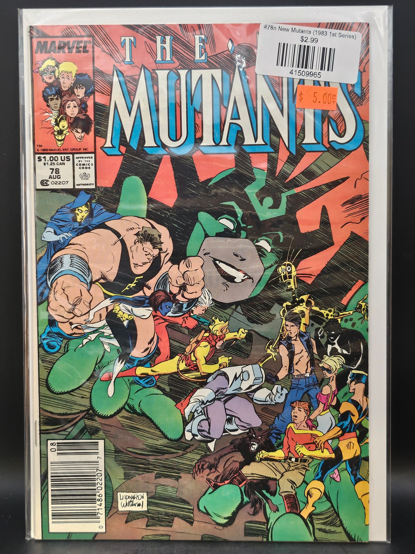 #78n New Mutants (1983 1st Series)