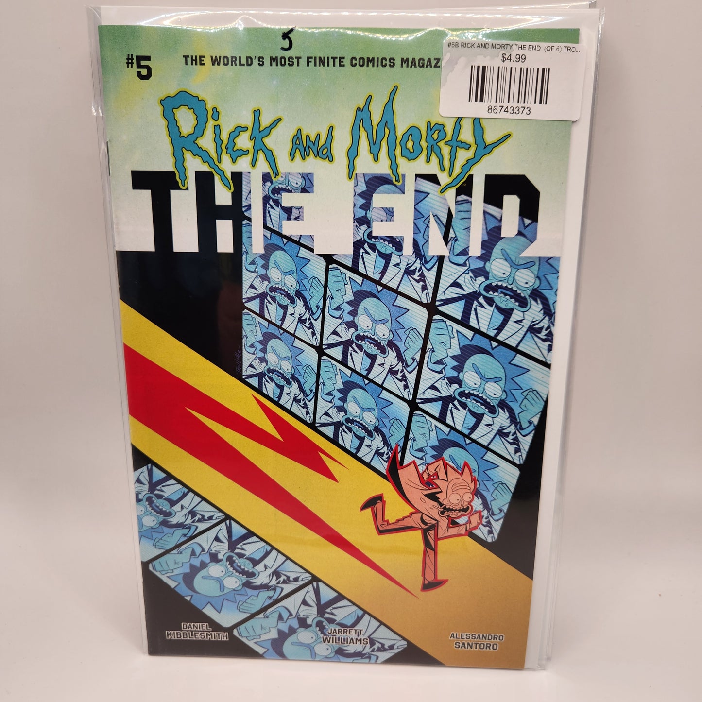 #5B RICK AND MORTY THE END  (OF 6) TROY LITTLE VAR