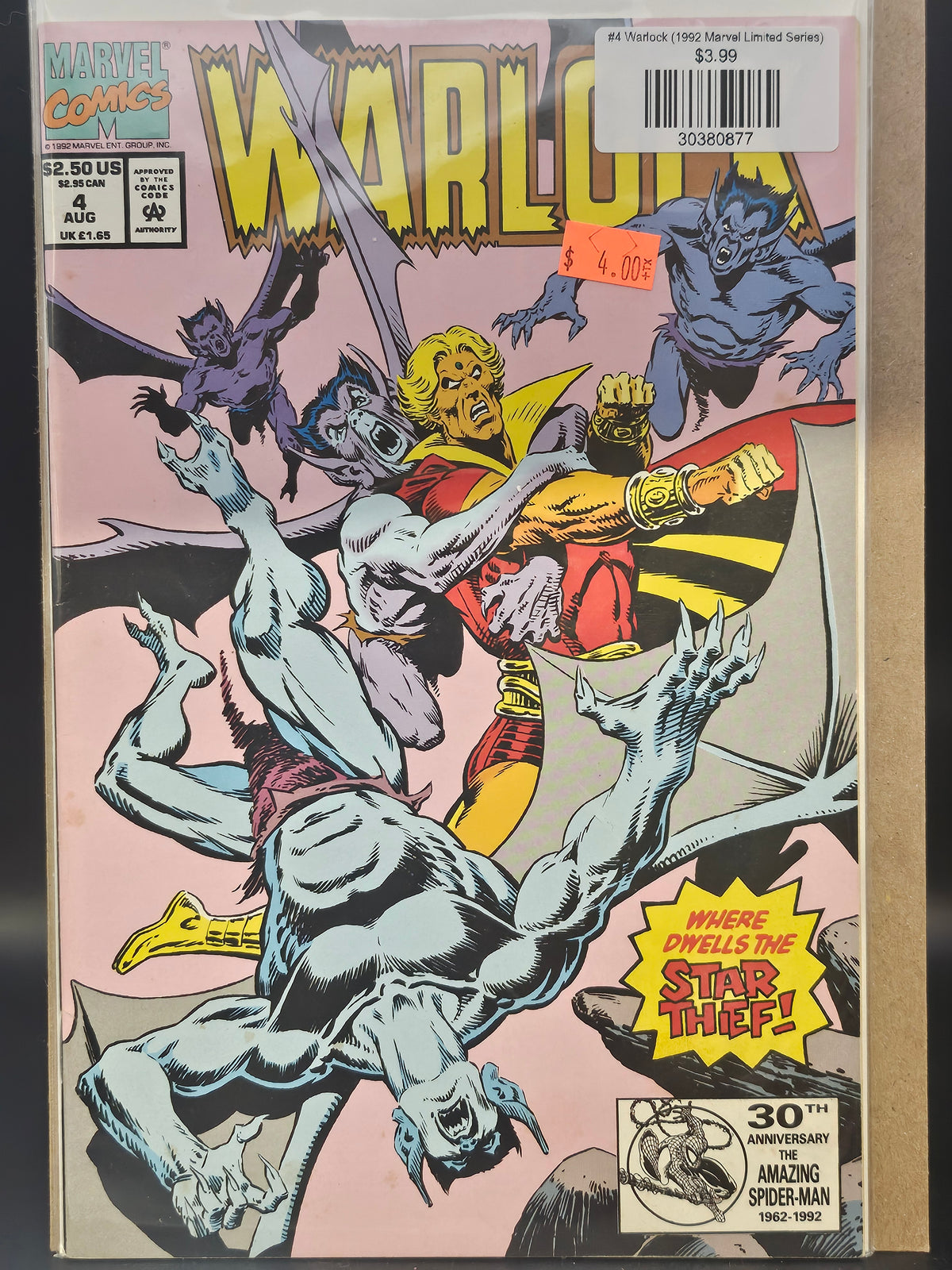 #4 Warlock (1992 Marvel Limited Series)