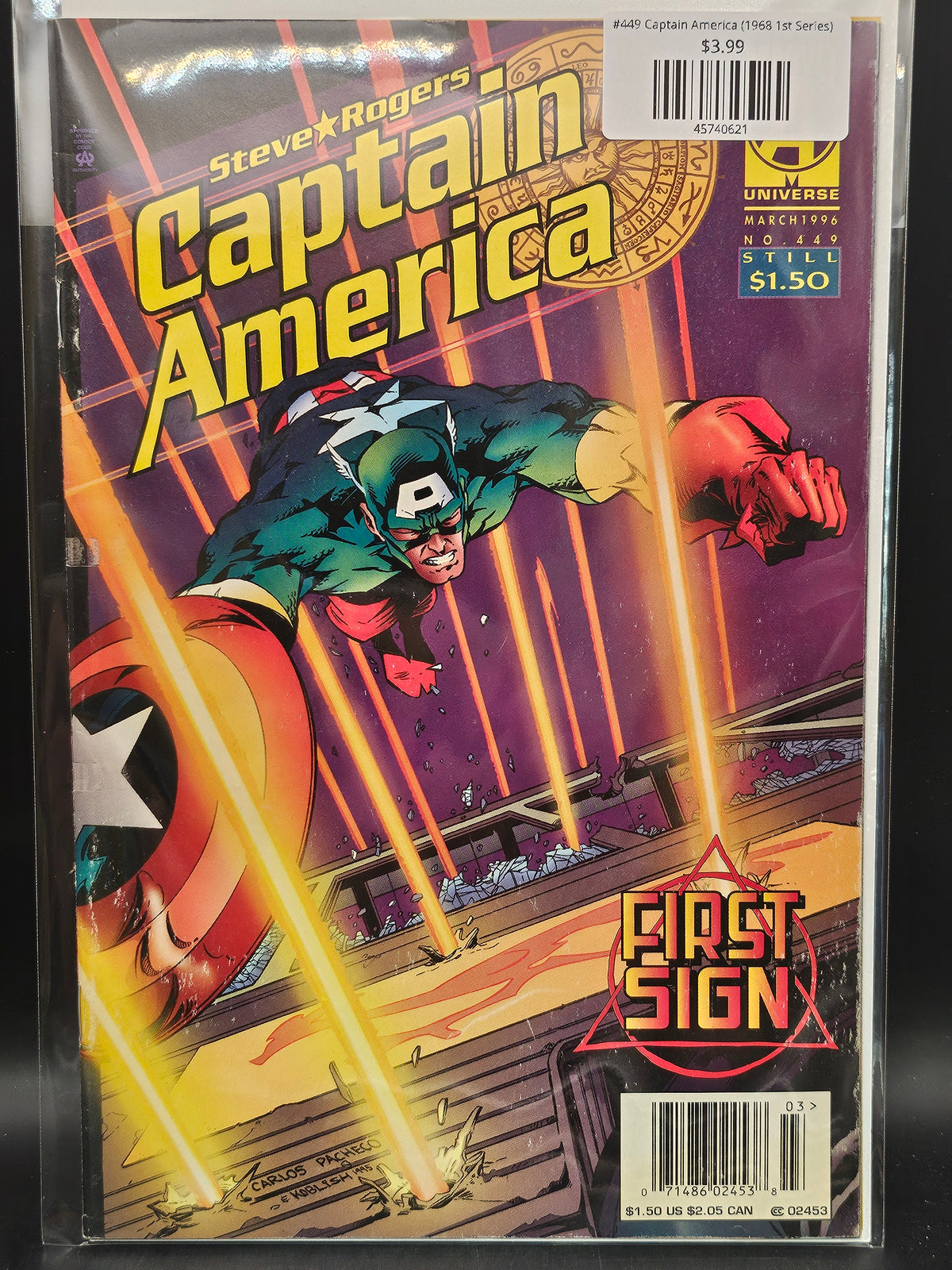 #449 Captain America (1968 1st Series)