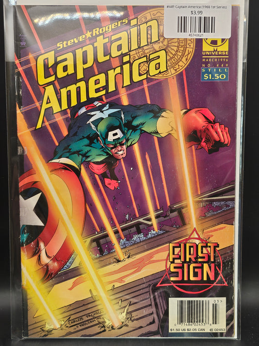 #449 Captain America (1968 1st Series)