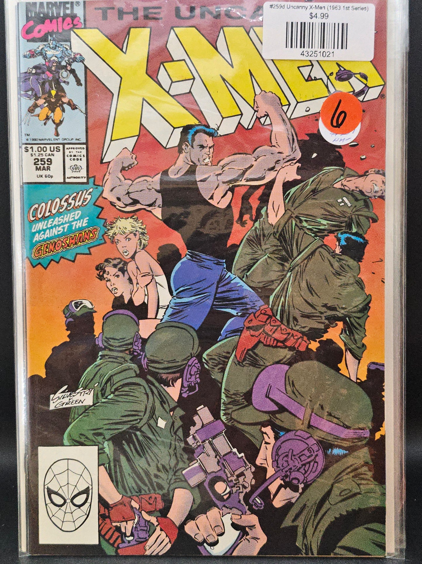 #259d Uncanny X-Men (1963 1st Series)