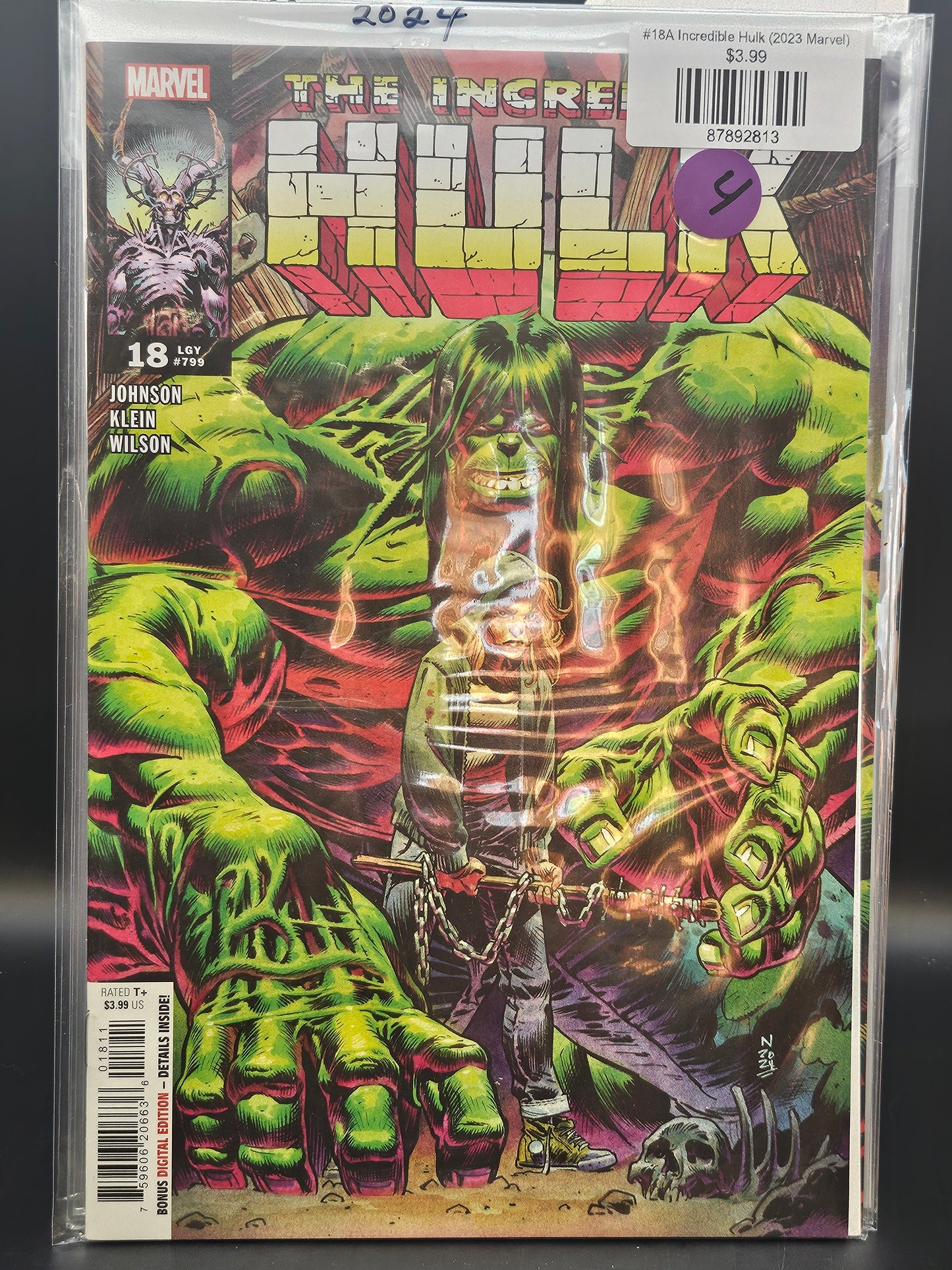 #18A Incredible Hulk (2023 Marvel)