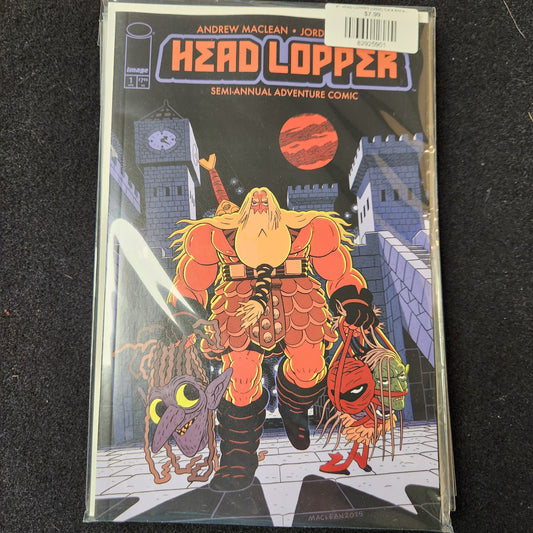 #1 HEAD LOPPER ((2026) Cvr a Andrew Maclean (mr))