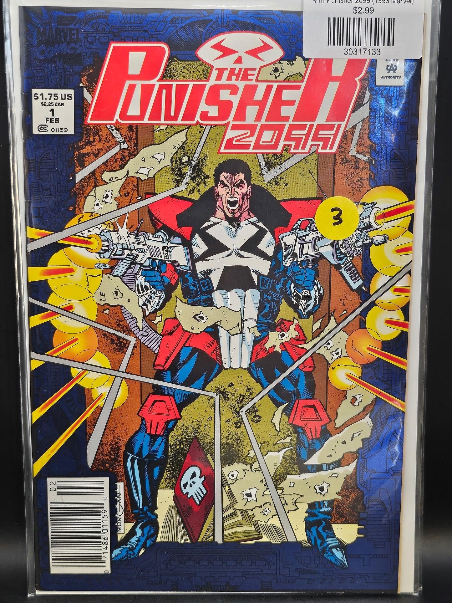 #1n Punisher 2099 (1993 Marvel)