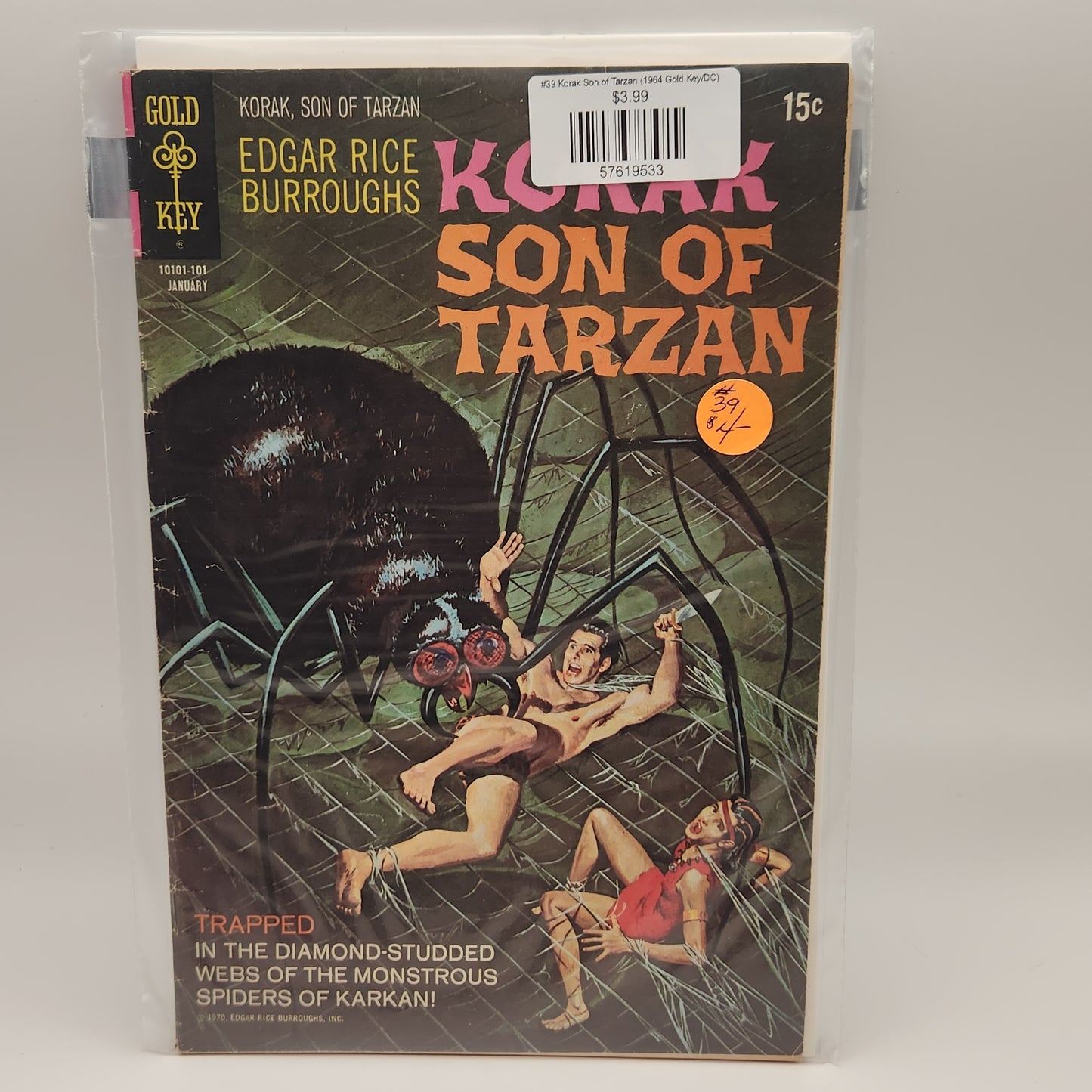 #39 Korak Son of Tarzan (1964 Gold Key/DC)
