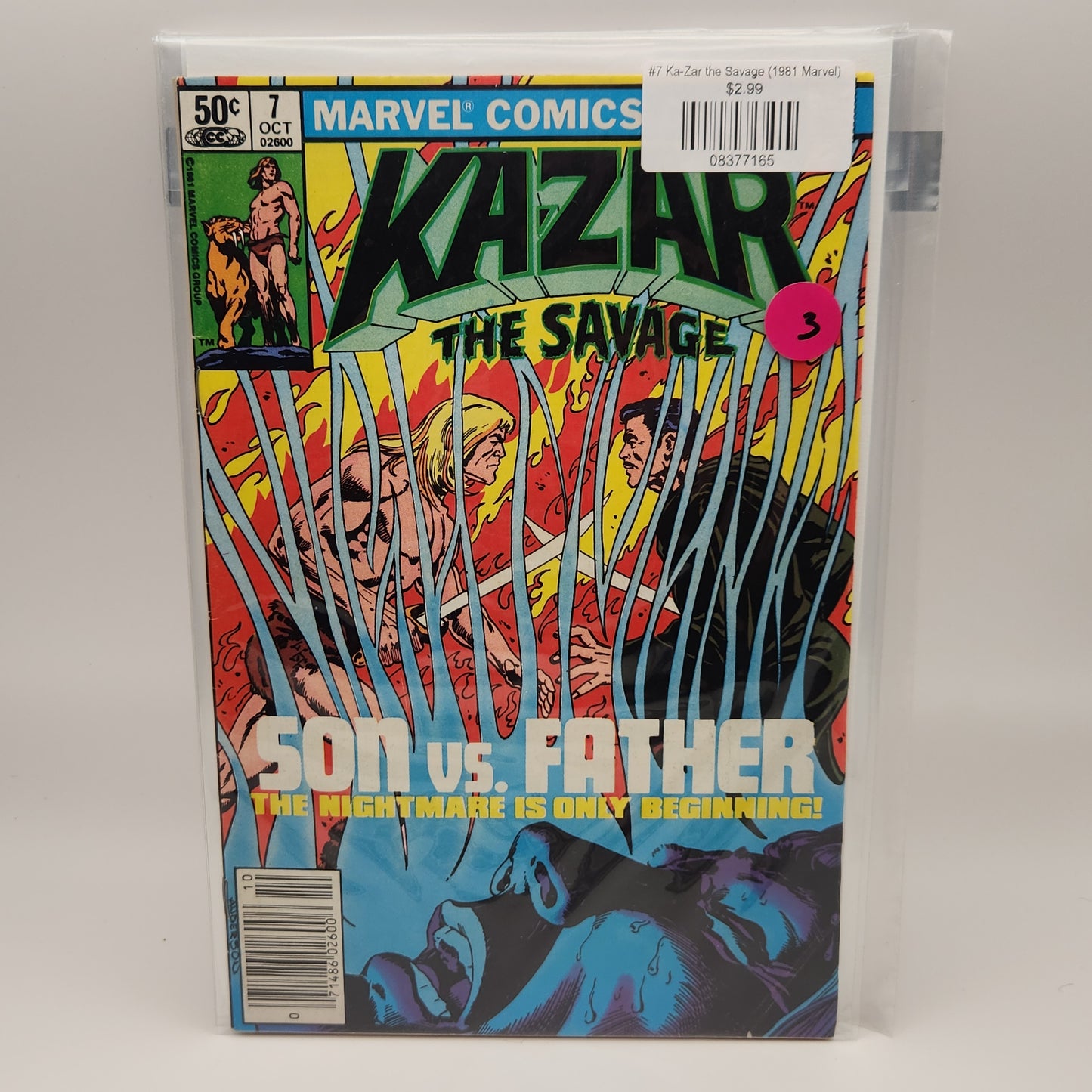 #7 Ka-Zar the Savage (1981 Marvel)