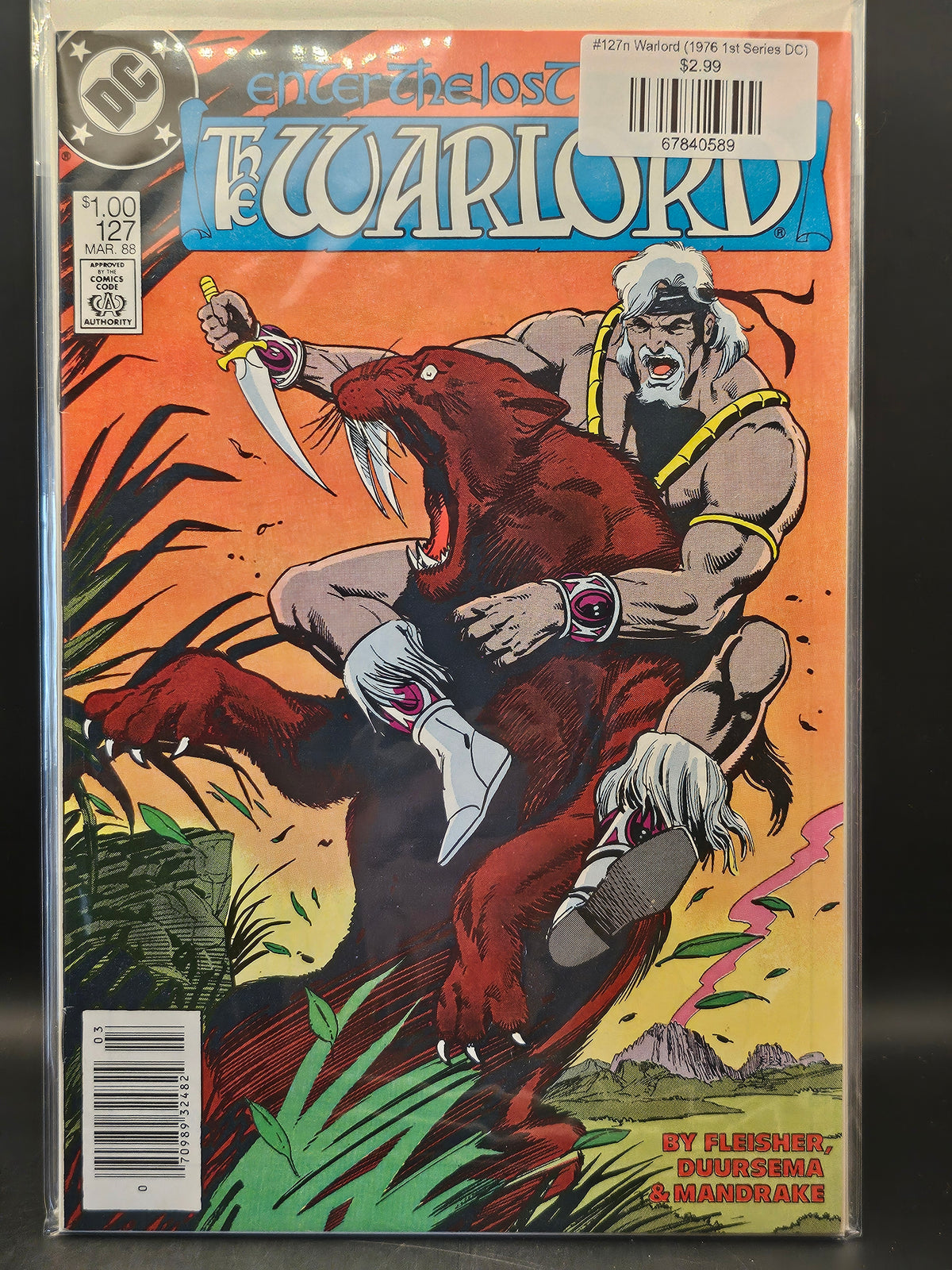 #127n Warlord (1976 1st Series DC)