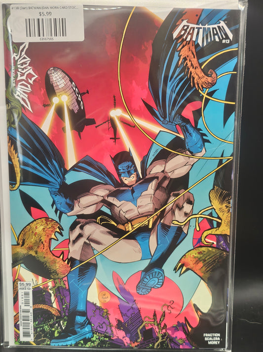#13B (Dan) BATMAN (DAN MORA CARD STOCK VAR BATMAN BAD SEEDS)