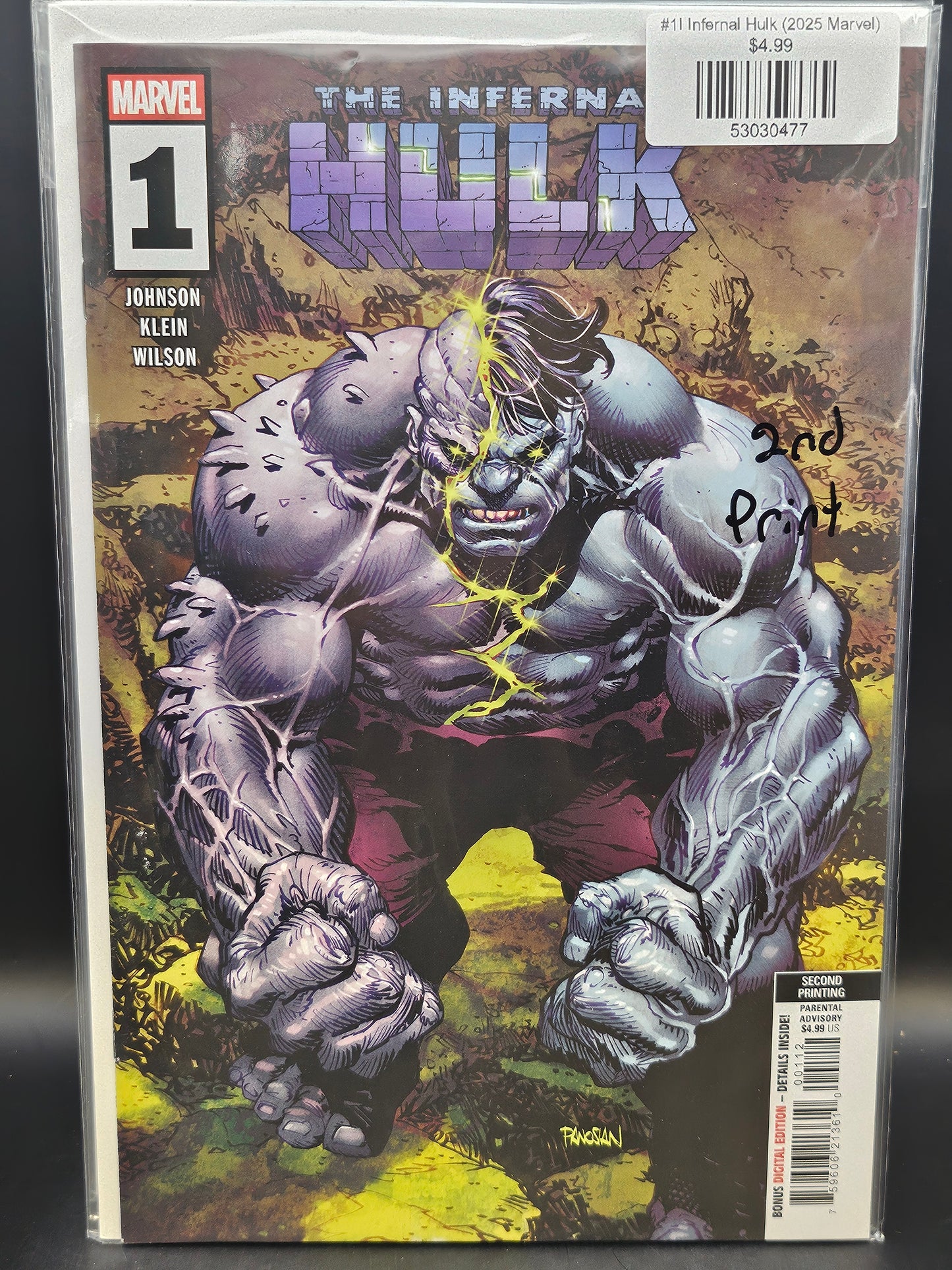 #1I Infernal Hulk (2025 Marvel)