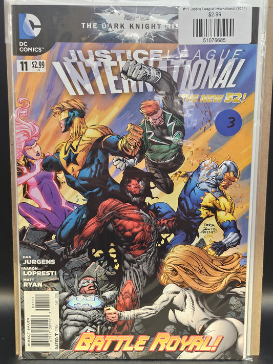 #11 Justice League International (2011)