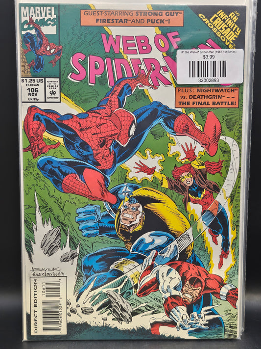 #106d Web of Spider-Man (1985 1st Series)