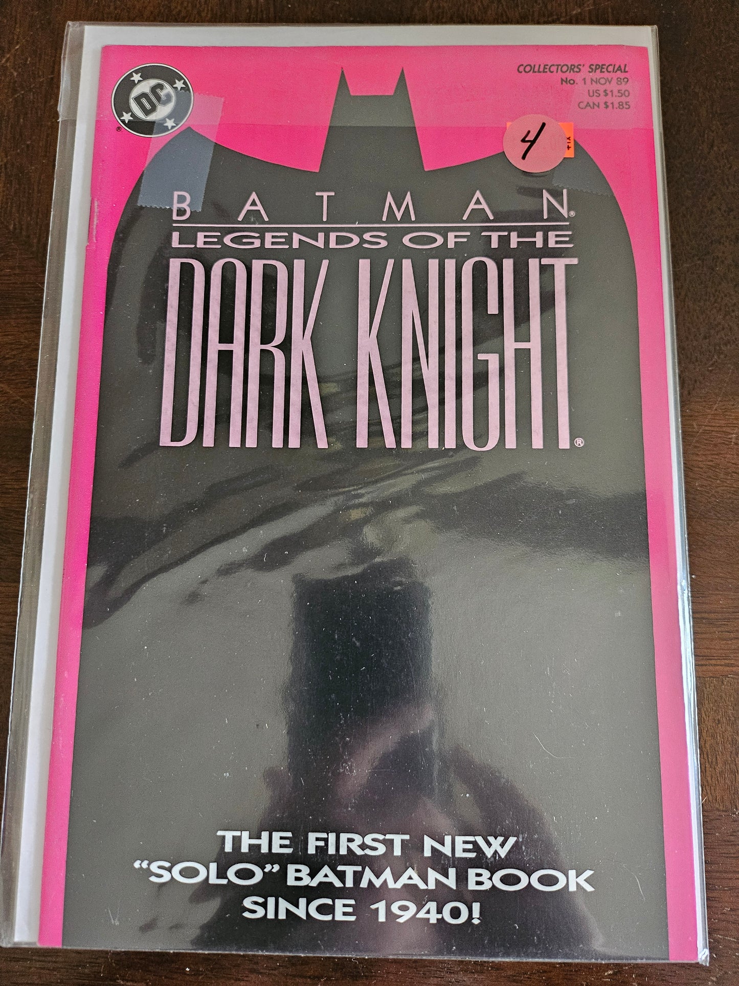 Batman: Legends of the Dark Knight – DC Comics – 1989–2007 – Volume 1 – #1 - Pink Cover