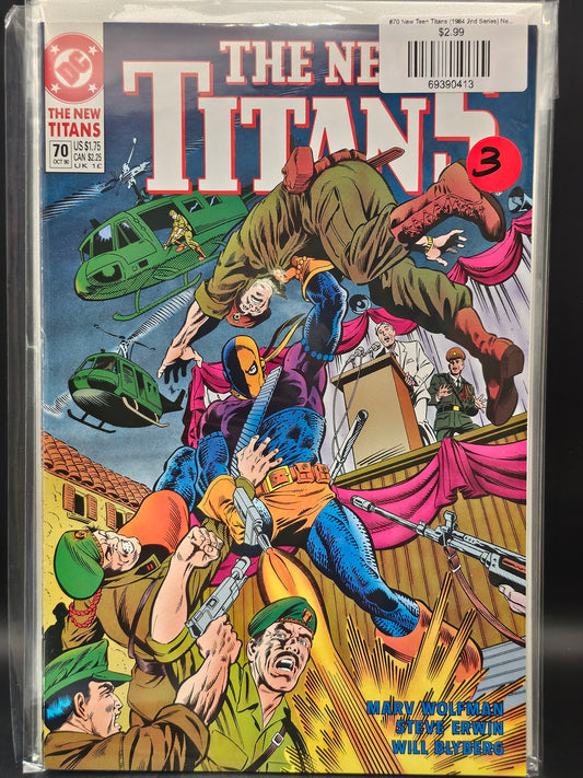 #70 New Teen Titans (1984 2nd Series) New Titans