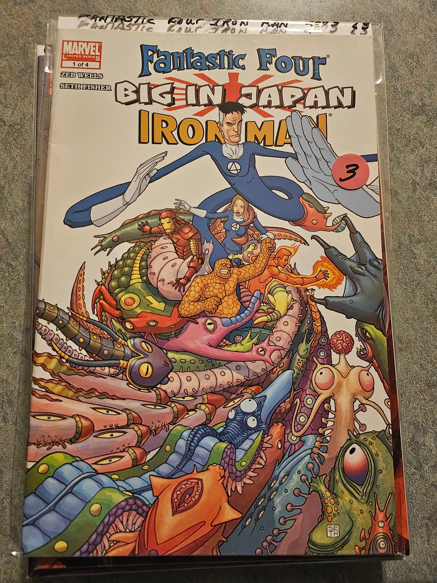 100.106 Fantastic Four – #1 of 4 – LS – Iron Man