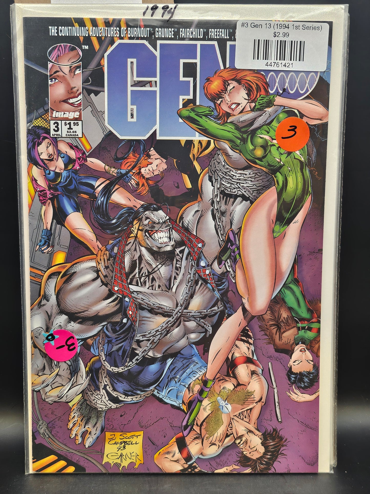 #3 Gen 13 (1994 1st Series)