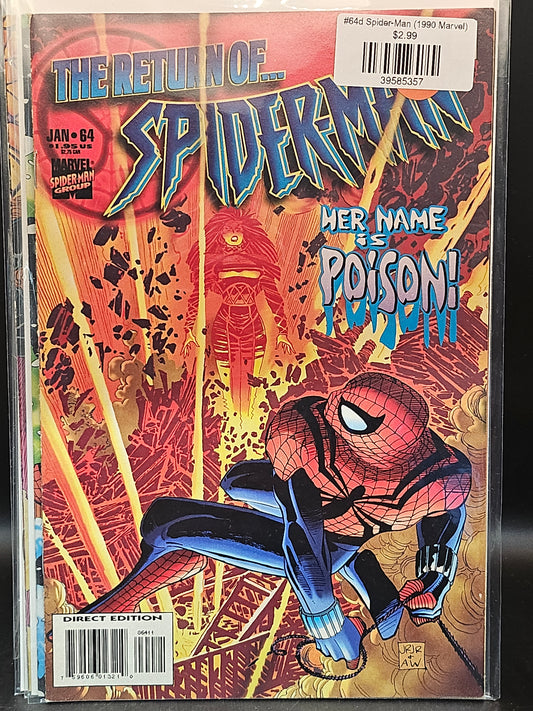 #64d Spider-Man (1990 Marvel)