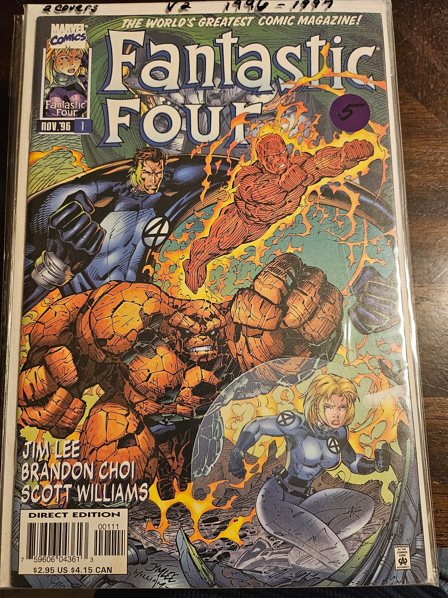 101.1 Fantastic Four – #1 – v2 (1996–1997)