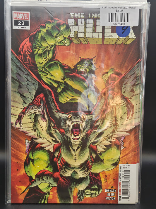 #23A Incredible Hulk (2023 Marvel)