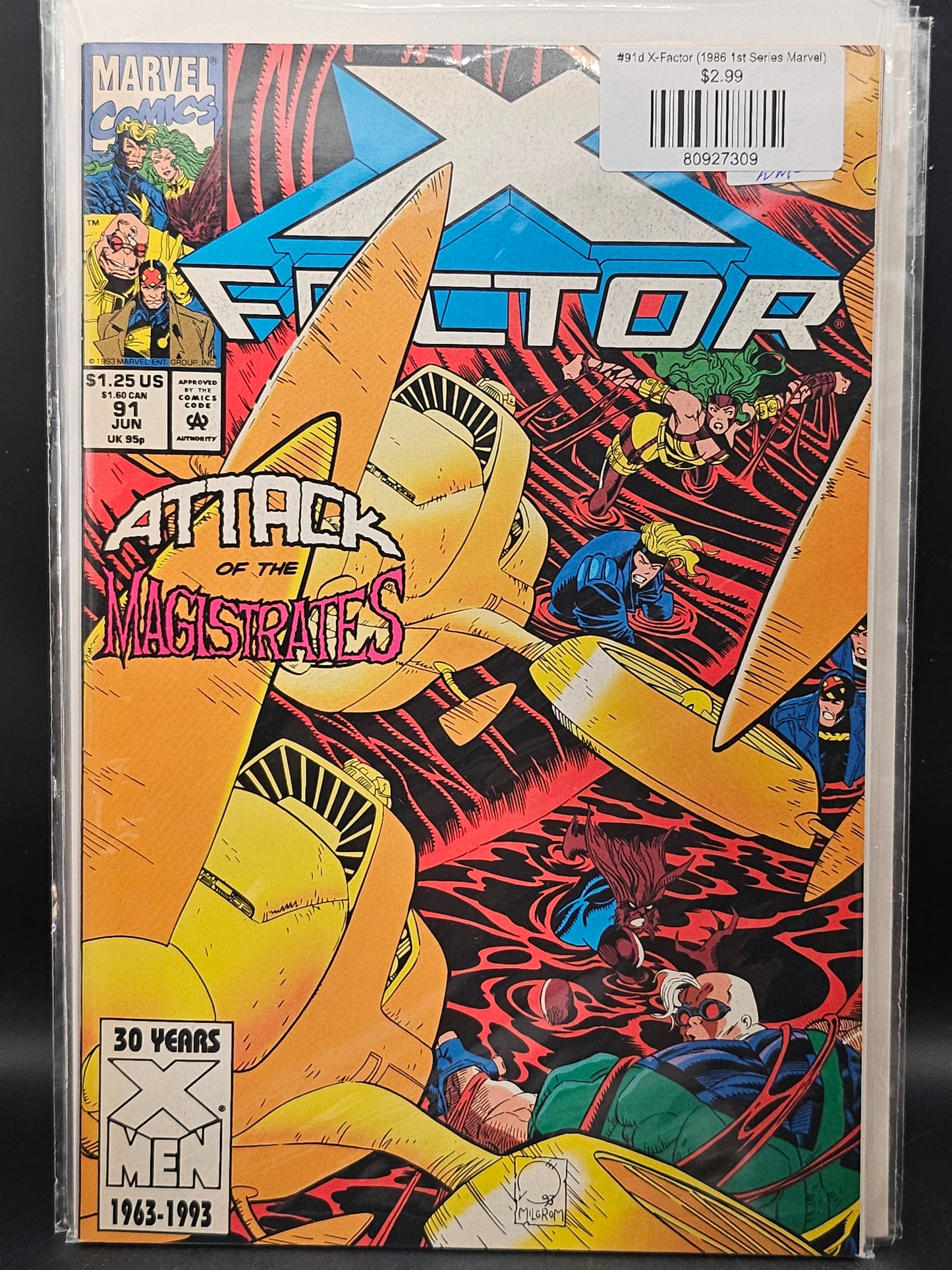 #91d X-Factor (1986 1st Series Marvel)