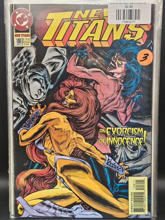 #108 New Teen Titans (1984 2nd Series) New Titans
