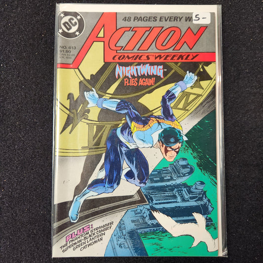 Action Comics #613 - Nightwing Flies Again (DC 1988)