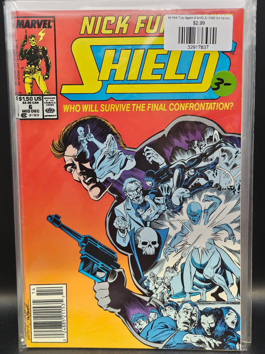 #6 Nick Fury Agent of SHIELD (1989 3rd Series)