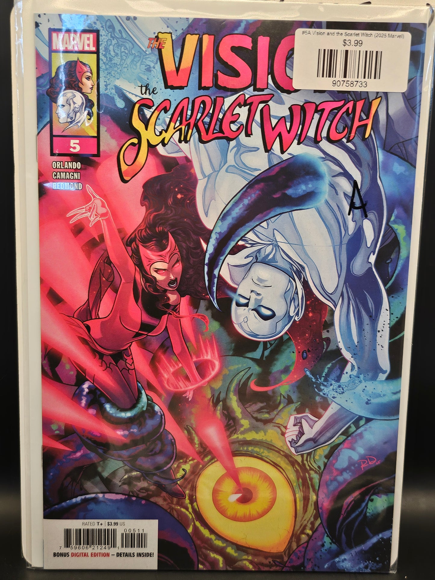 #5A Vision and the Scarlet Witch (2025 Marvel)