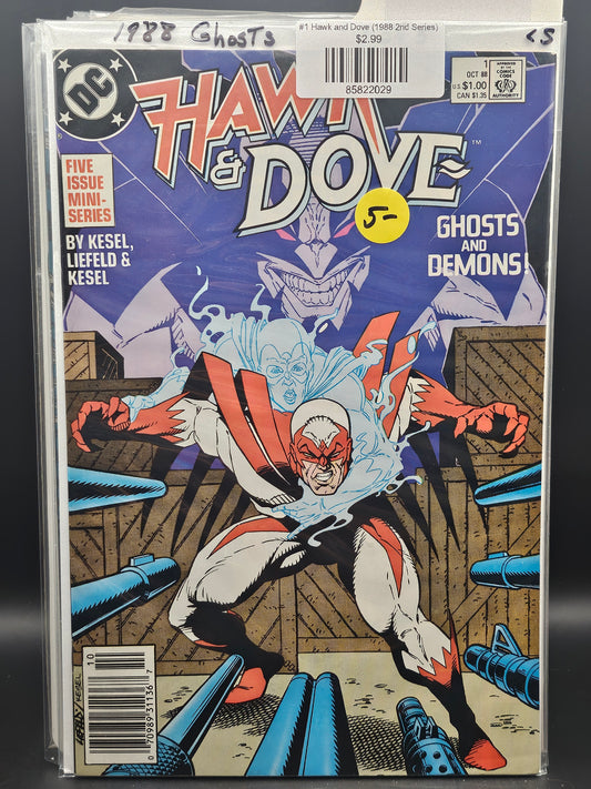 #1 Hawk and Dove (1988 2nd Series)